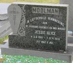 MOOLMAN Jessie Alice 1919-1973