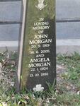 MORGAN John 1919-2005 & Angela 1924-1992