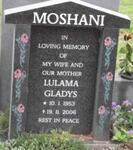 MOSHANI Lulama Gladys 1953-2006