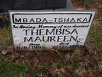 MBADA Thembisa Maureen 1952-2002