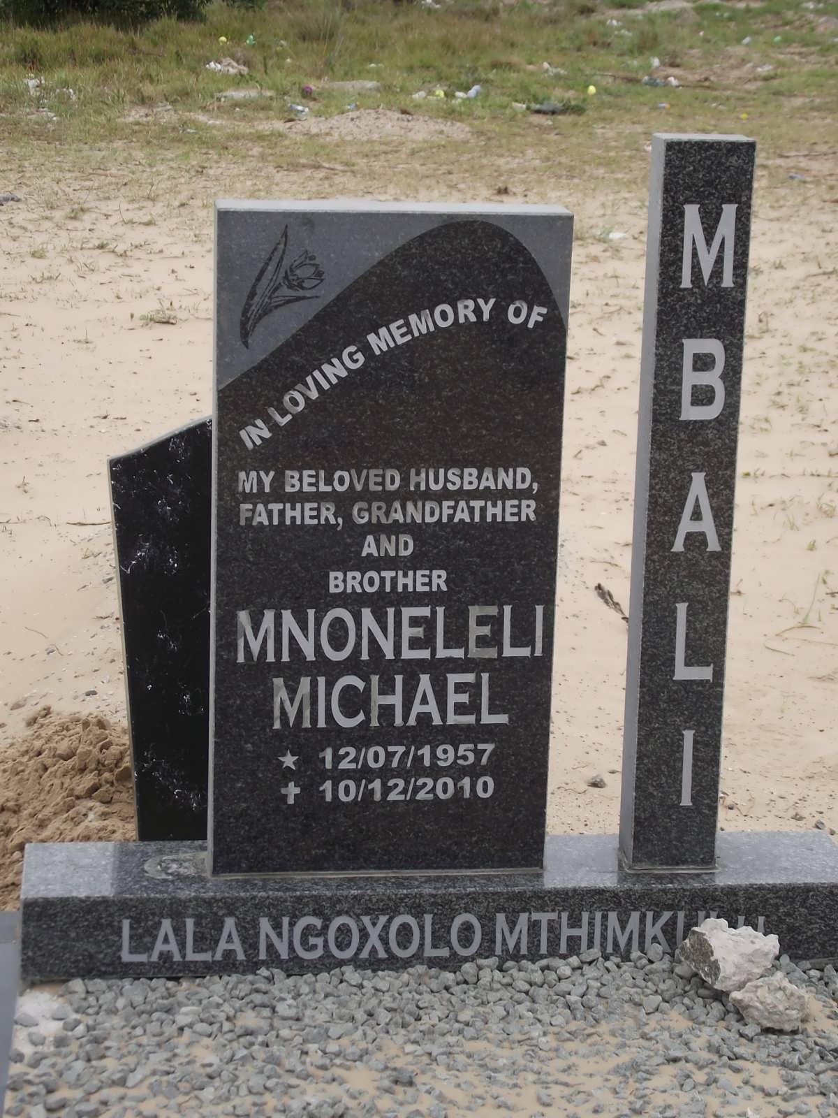 MBALI Mnoneleli Michael 1957-2010
