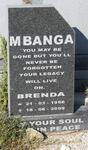MBANGA Brenda 1966-2009