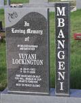 MBANGENI Vuyani Lockington 1953-2006