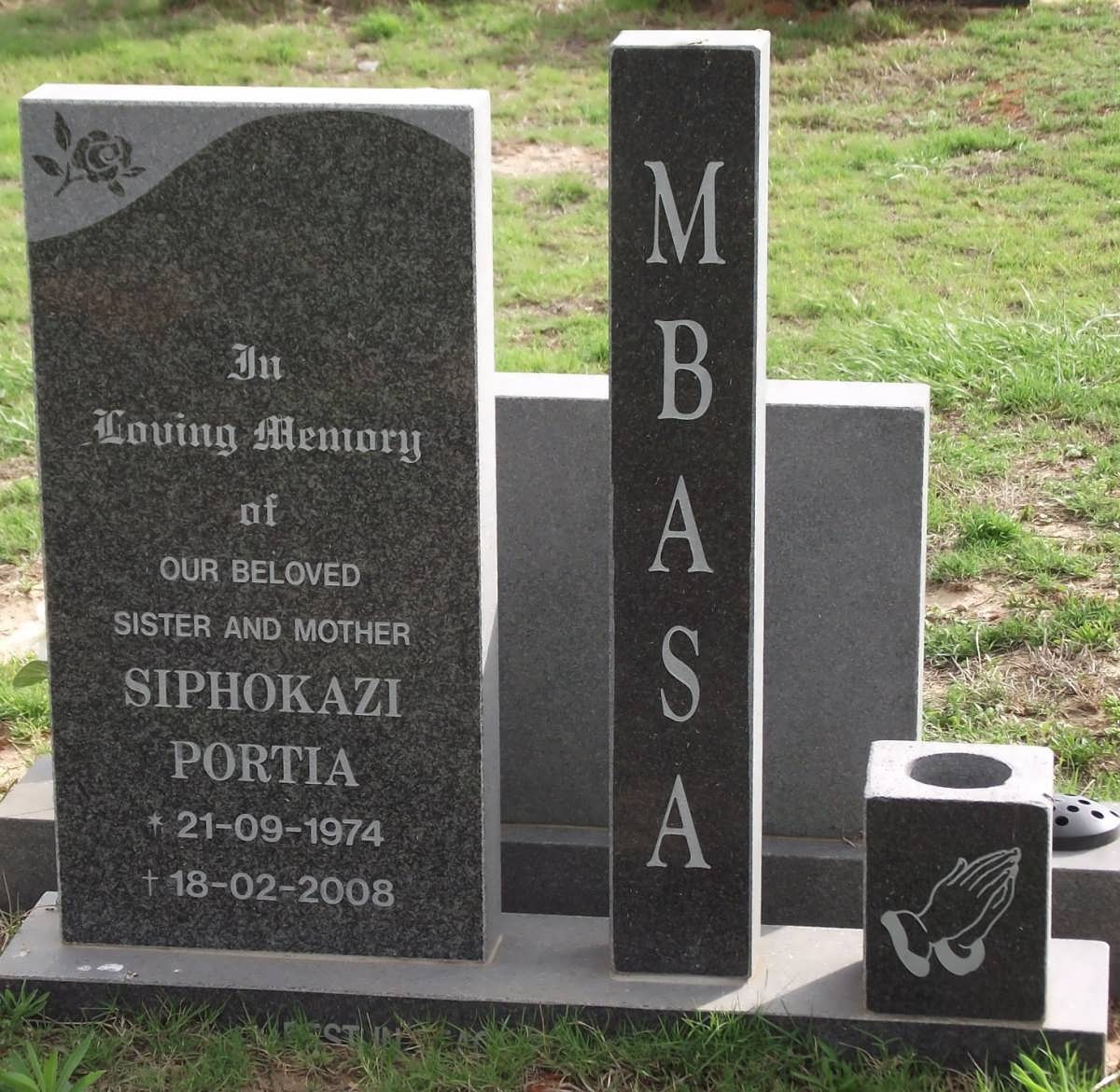 MBASA Siphokazi Portia 1974-2008