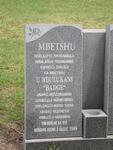 MBETSHU Ndulukani 1918-1999