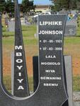 MBOYIYA Liphike Johnson 1921-2009