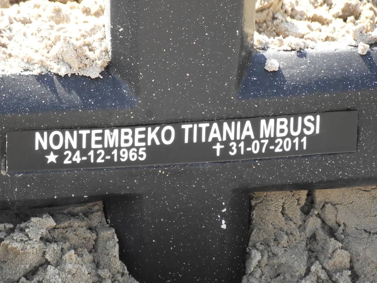 MBUSI Nontembeko Titania 1965-2011