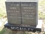 McCAULEY James -1974 & Adelaide Natala -1972