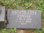 McGRATH Estelle 1936-2003