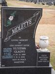MDLETYE Vuyiswa Gladys 1968-2001 :: MDLETYE Neliswa Patricia 1977-2009