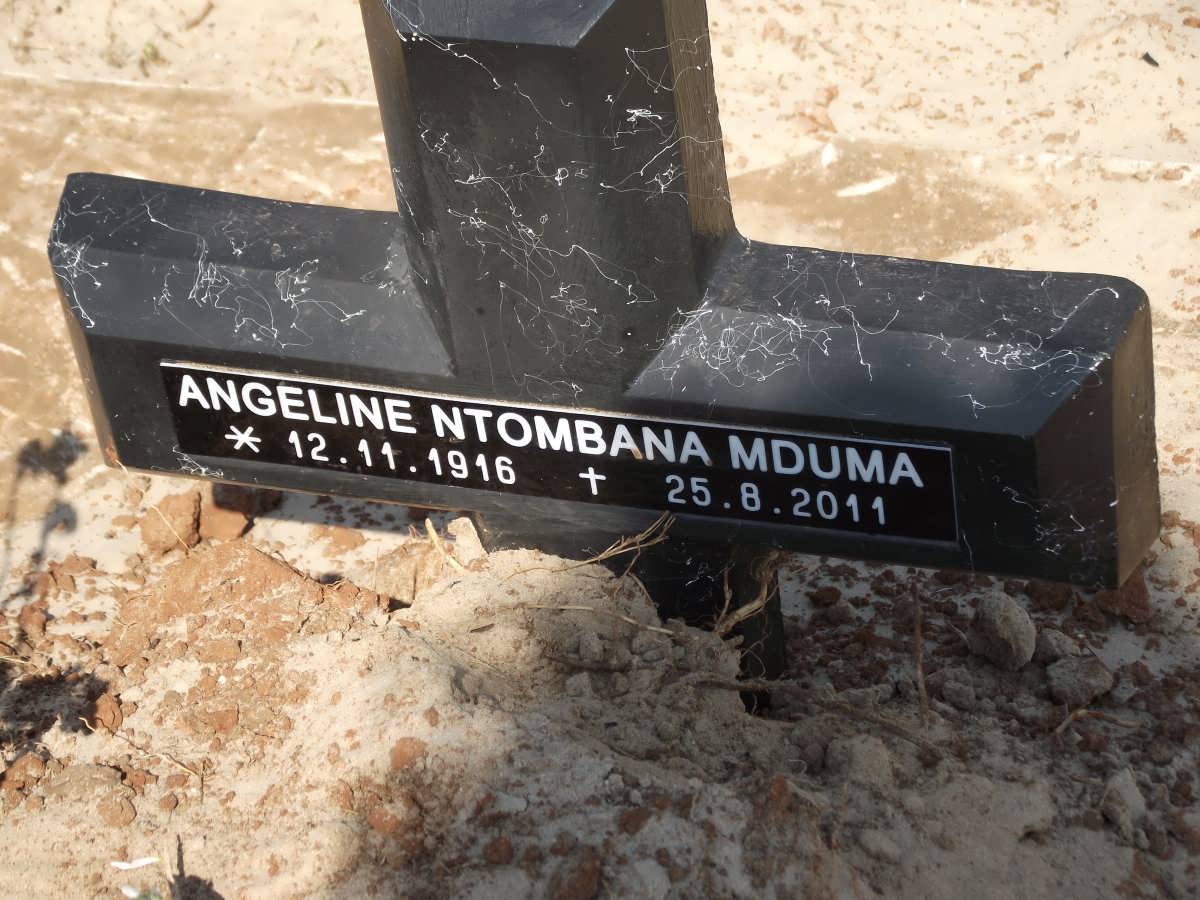 MDUMA Angelina Ntombana 1916-2011