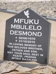 MFUKU Mbulelo Desmond 1970-2010