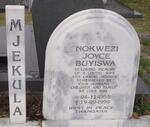 MJEKULA Nokwezi Joyce Buyiswa 1958-1999