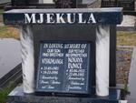 MJEKULA Ntsikolanga 1985-1996 :: MJEKULA Nokaya Eunice 1921-1992