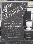 MJEKULA Thobeka Sylvia 1963-1996