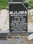 MJIJWA Nomvula Julia 1943-2008