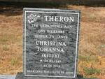 THERON Christina Johanna 1949-2010