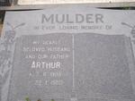 MULDER Arthur 1908-1980