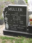 MULLER Ellen 1908-1984