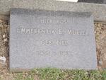 MULLER Emmerentia E. nee NEL 1905-1969