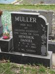 MULLER Hendrik Daniel 1911-1980