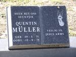 MULLER Quentin 1974-1979