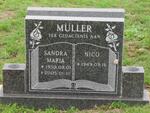 MULLER Nico 1949-  & Sandra Maria 1950-2005