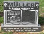 MULLER Winnefred May 1954-2008