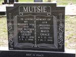 MUTSIE Solomzi Lesley 1956-1996 :: MUTSIE Maud Grace 1912-1996