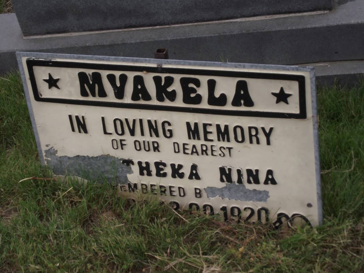 MVAKELA  T. Nina 1920-1998