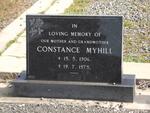 MYHILL Constance 1906-1975