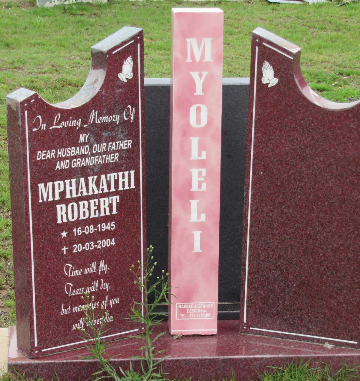 MYOLELI Mphakathi Robert 1945-2004
