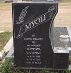 MYOLI Buyiswa Vivienne 1935-2001