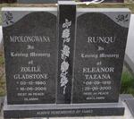 MPOLONGWANA Zolile Gladstone 1980-2008 :: RUNQU Eleanor Tazana 1919-2000