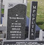 MPUPUTLA Sello Sidwell 1964-2007
