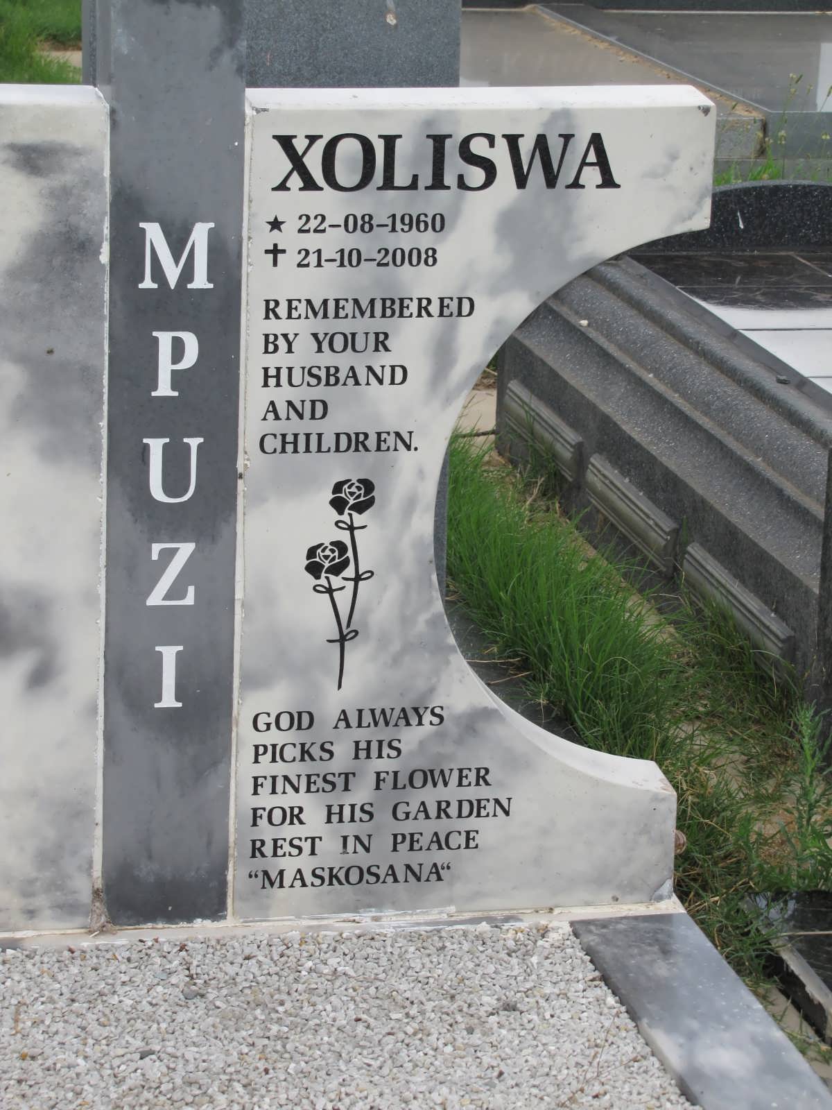MPUZI Xoliswa 1960-2008