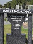 MSIMANG Lifa Mxolisi 1958-2006