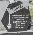 MSIZI Phumelele 1989-2007