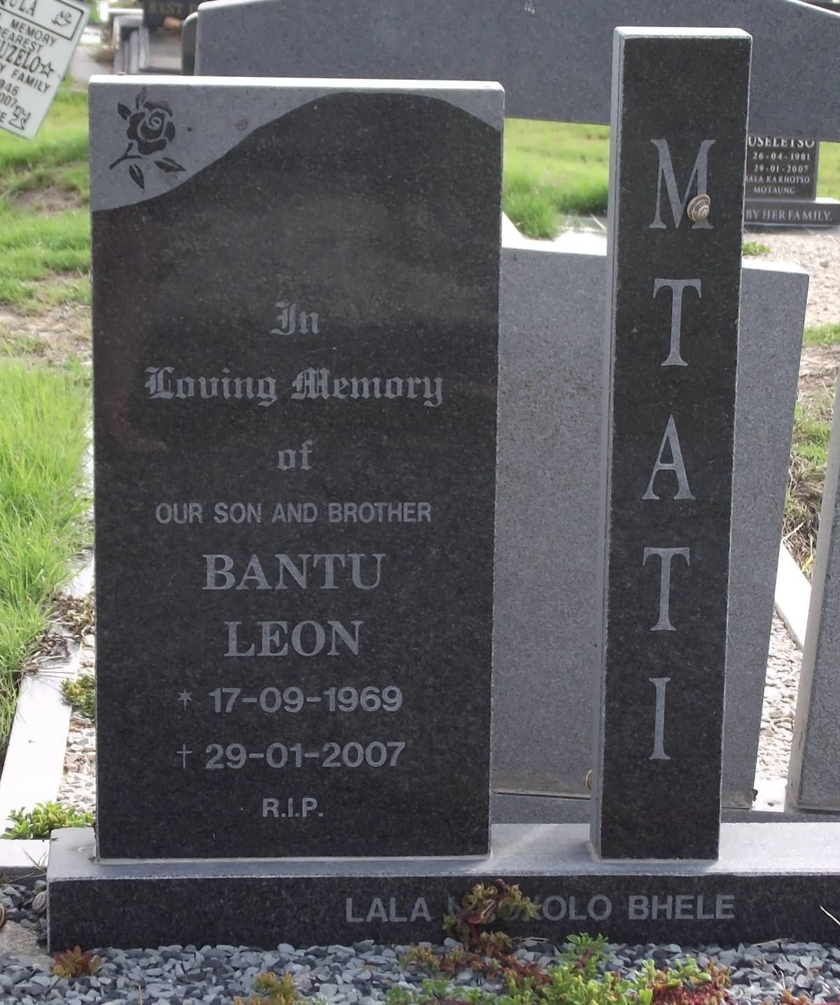 MTATI Bantu Leon 1969-2007