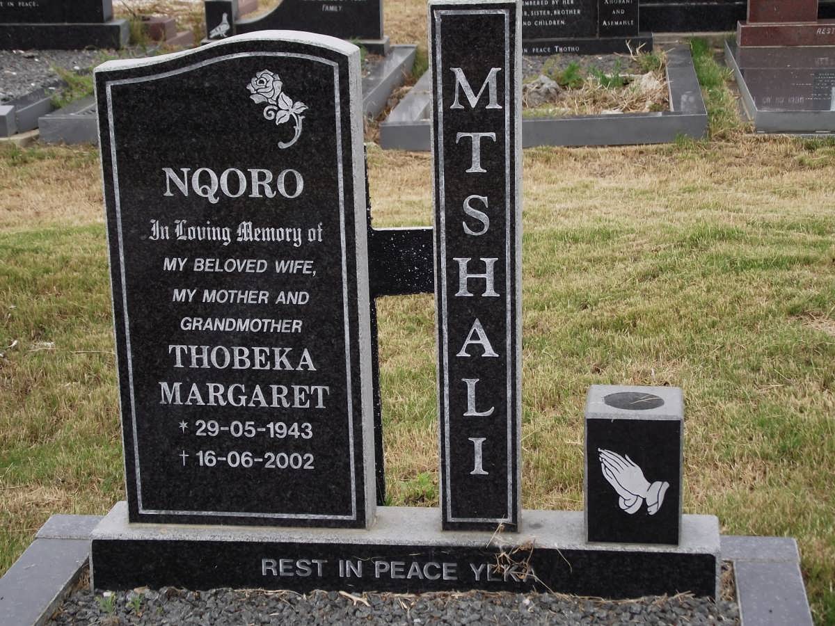 MTSHALI Thobeka Margaret 1943-2002