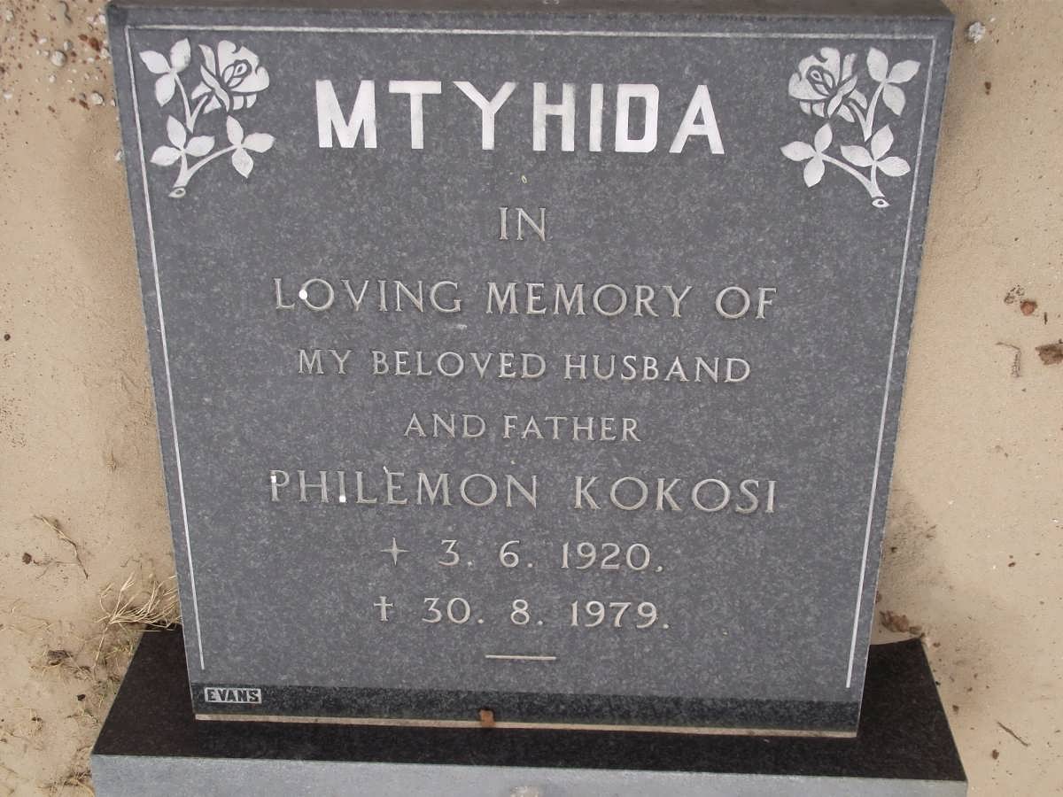 MTYHIDA Philemon Kokosi 1920-1979