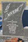 MVEBE Nomfusi Matilda 1937-2009