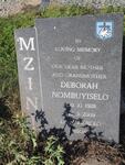 MZINI Deborah Nombuyiselo 1928-2009