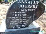 JOUBERT Annatjie nee BUYS 1947-1999