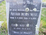 WEST Arthur Henry 1885-1962 & Edith May 1895-1974