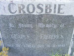 CROSBIE Frederick -1949 & Gladys -1949