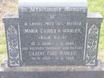 MANLEY Gilbert Ford 1882-1969 & Maria Carolina KUYS 1886-1950
