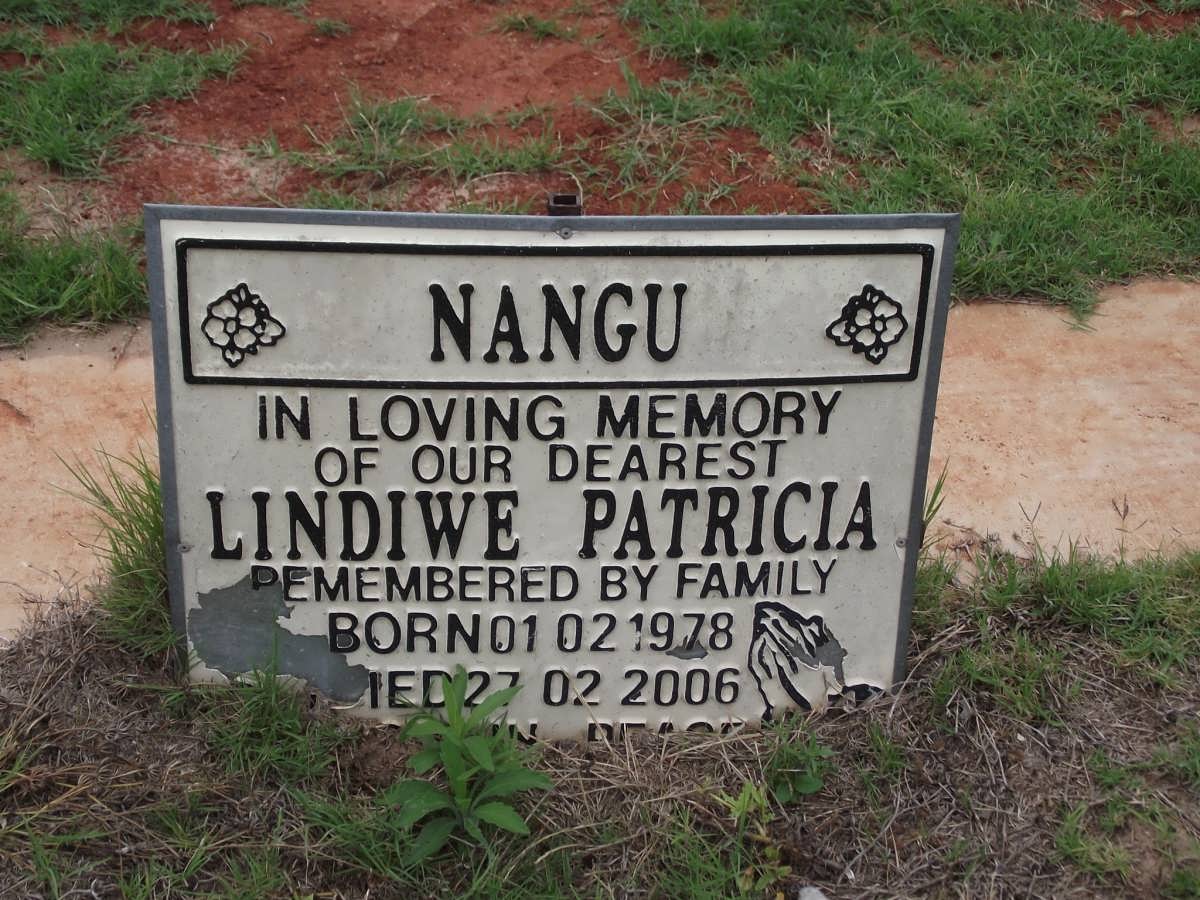 NANGU Lindiwe Patricia 1978-2006
