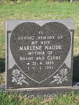NAUDE Marlene 1959-1993