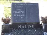 NAUDE Philuppus Benjamin 1922-1978